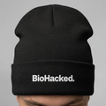 BioHacked. Embroidered Knit Beanie