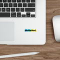 Holographic 'BioHacked.' Die-Cut Sticker
