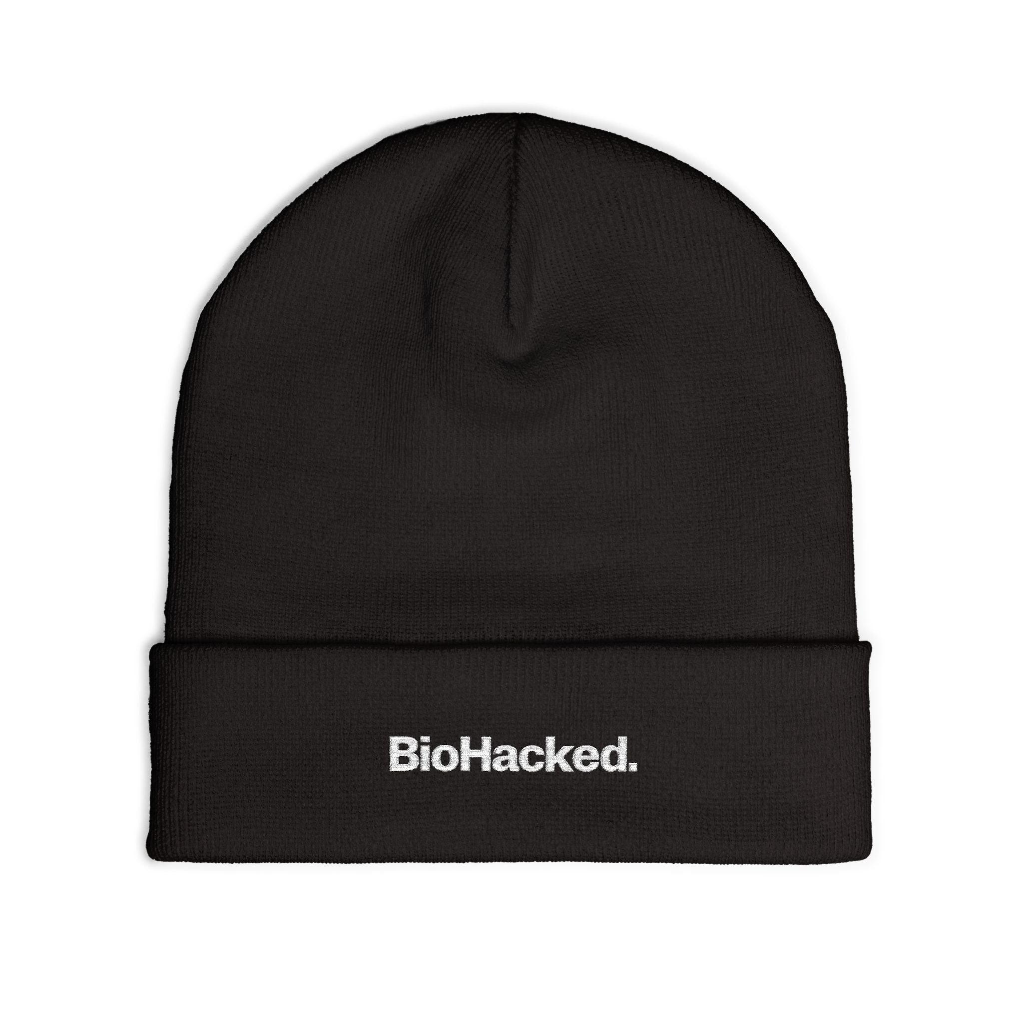 BioHacked. Embroidered Knit Beanie